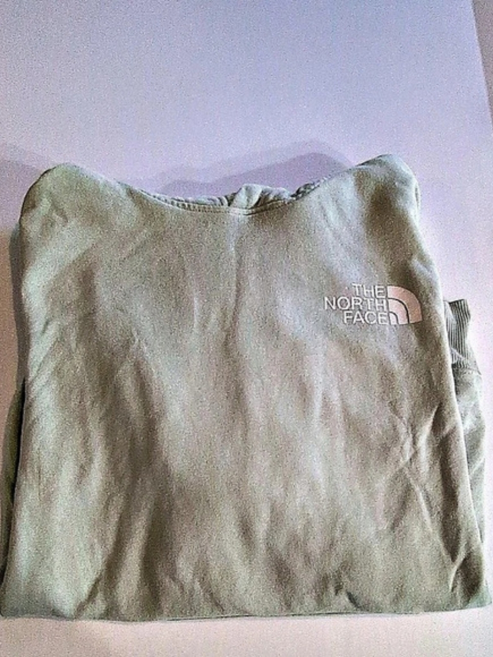 The North Face Green Hooded Sweatshirt